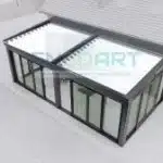 Automatic Pergola + Lift and Slide Glass System